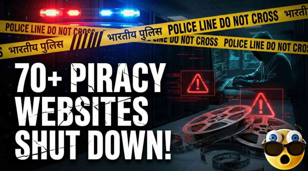 India 70+ Movie Downloading Websites Shut Down 70+ Movie Downloading Websites Shut Down