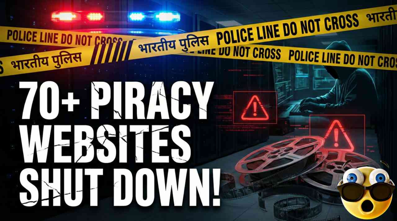 India 70+ Movie Downloading Websites Shut Down 1 70+ Movie Downloading Websites Shut Down
